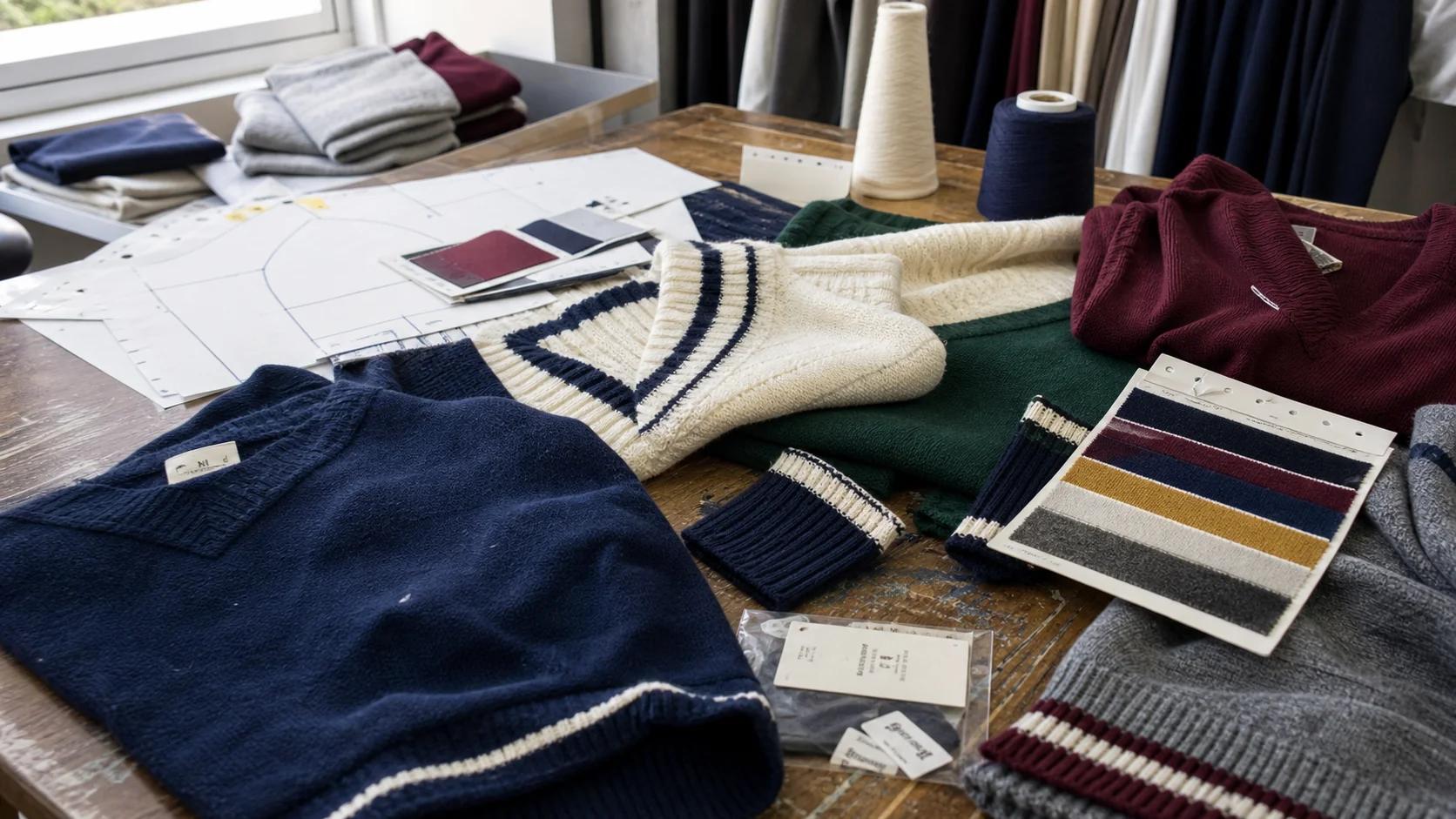 Knitwear Factory Quotes for School Team Sweaters