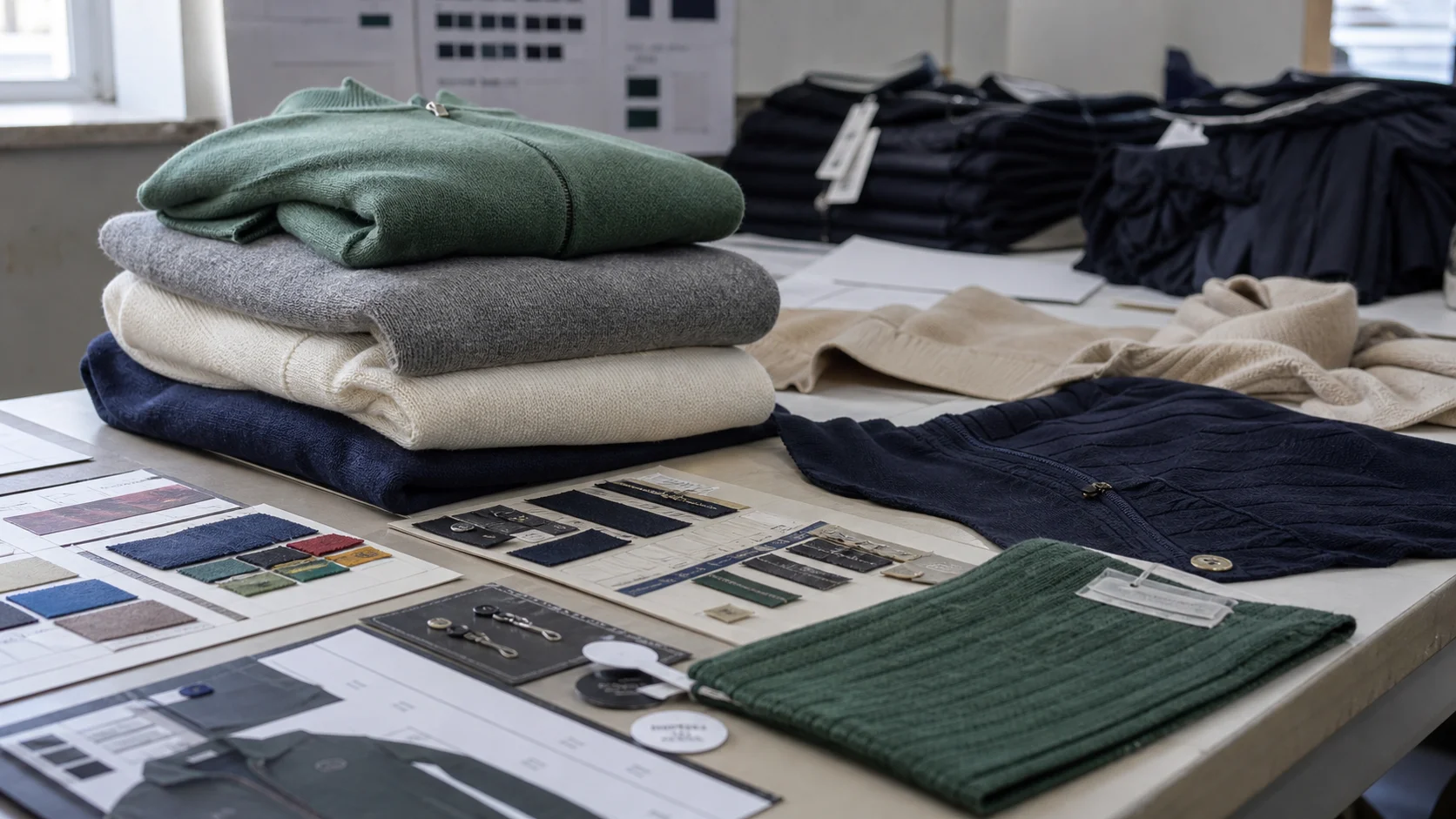 Knitwear Low-MOQ Licensed Line Production