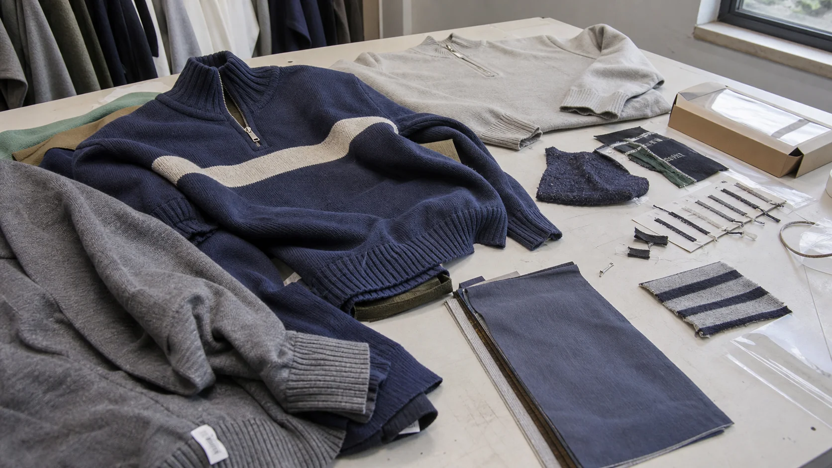 Knitwear Pre-Production Samples for Licensed Lines
