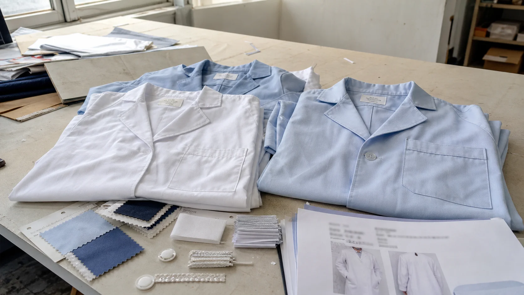 Lab Coat MOQ Buying for Boutique Retailers