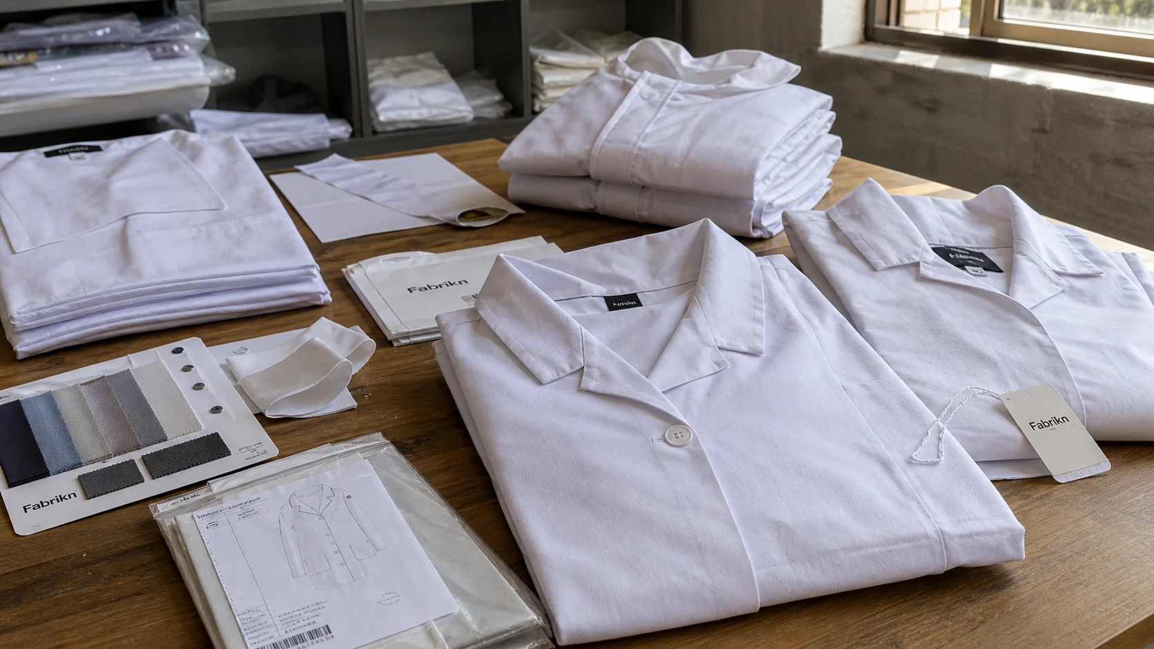 Lab Coat MOQ for Licensed Merch Orders