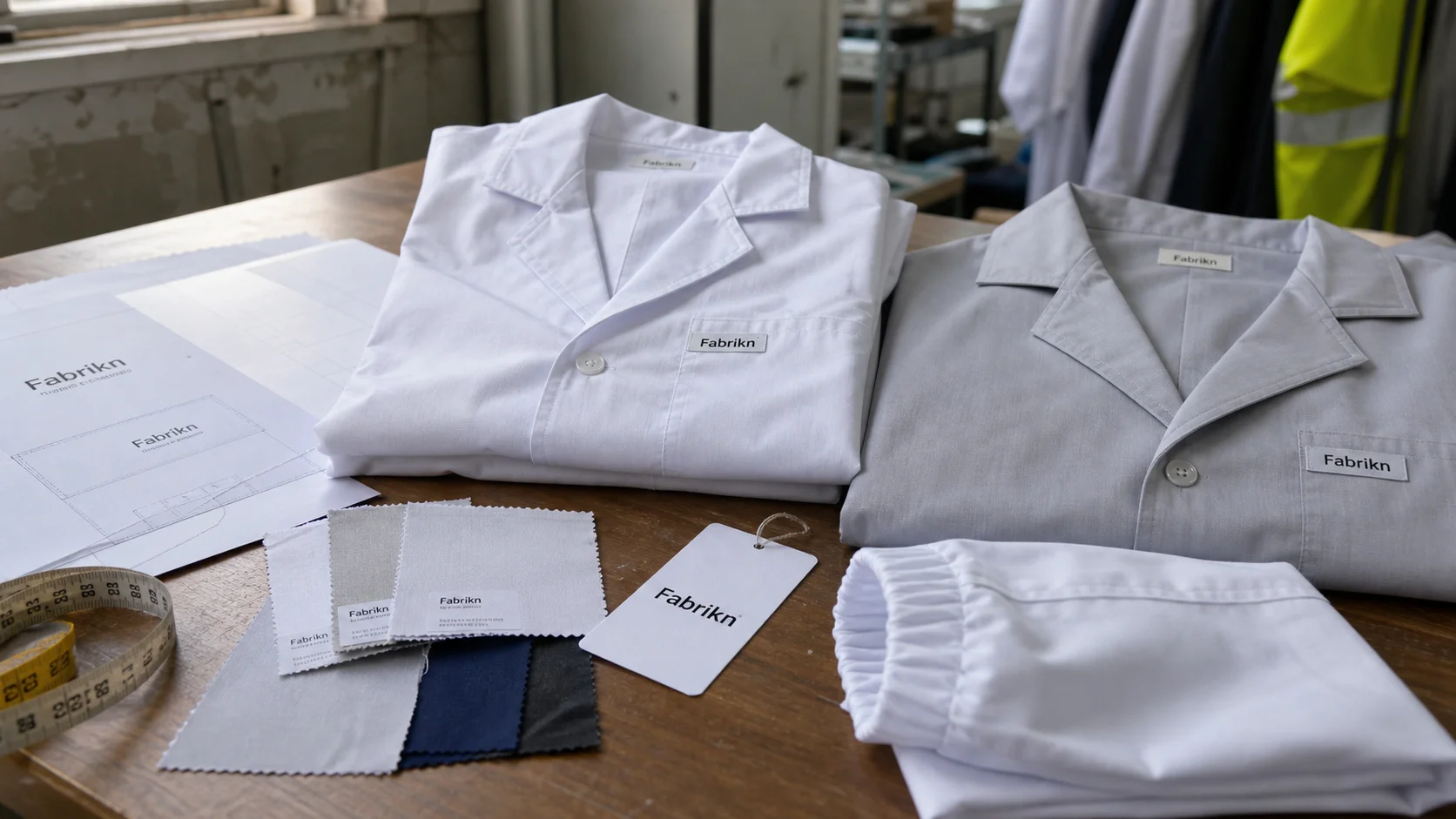 Lab Coats MOQ for Construction Safety Teams