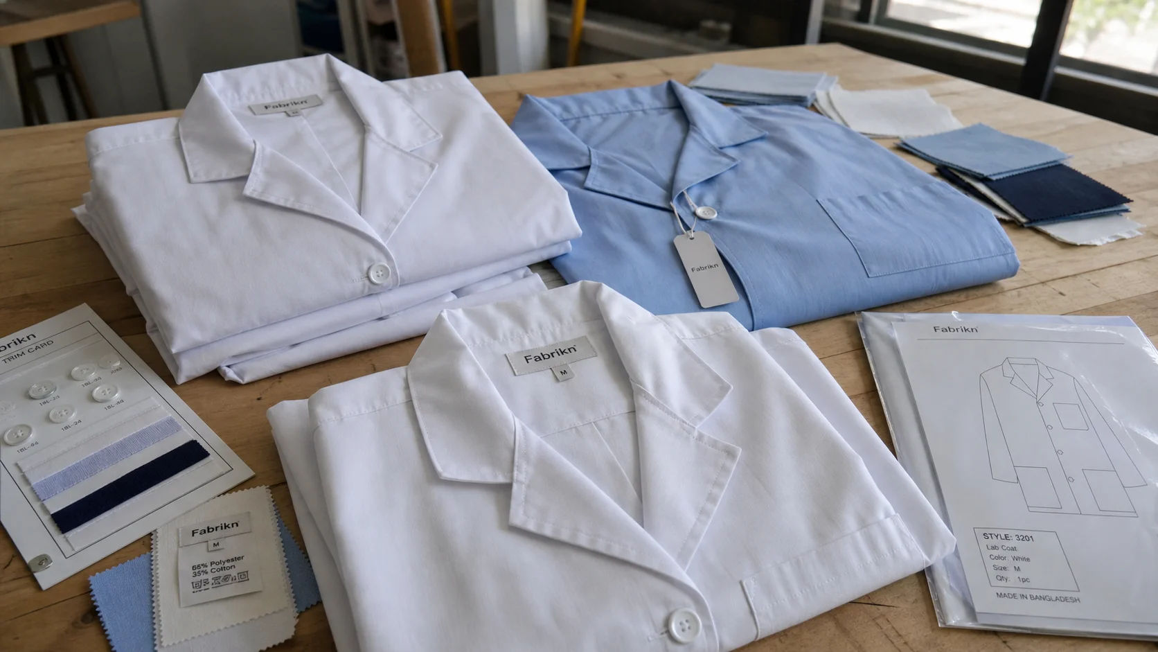 Lab Coats MOQ for Event Merch Buyers
