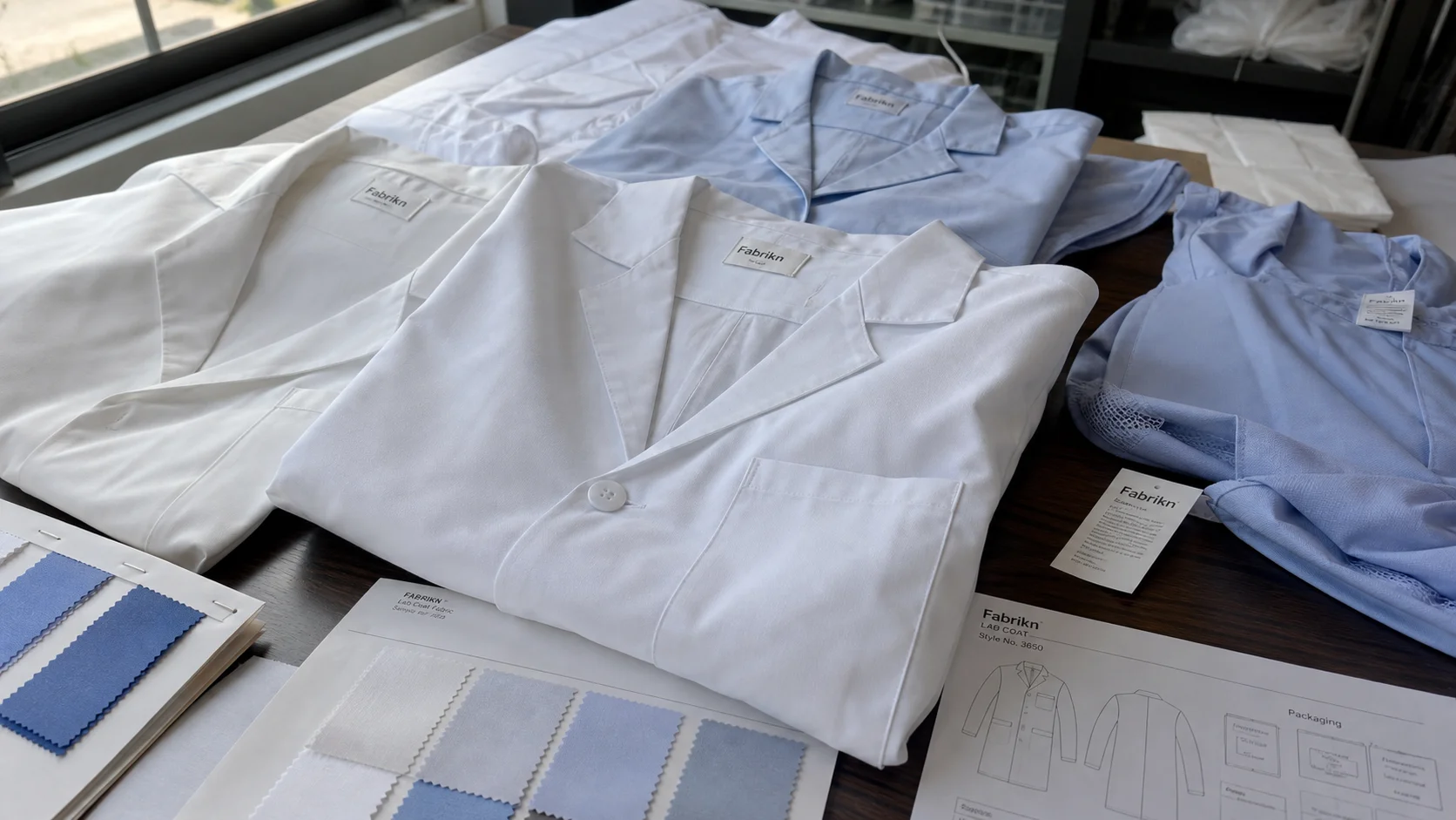 Lab Coats Sample Approval for Ecommerce Brands