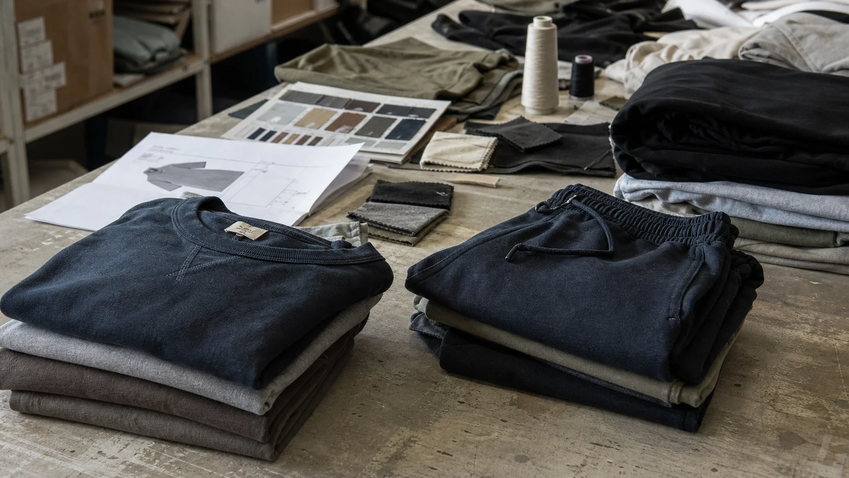 Loungewear Retail Drops With Low-MOQ Production