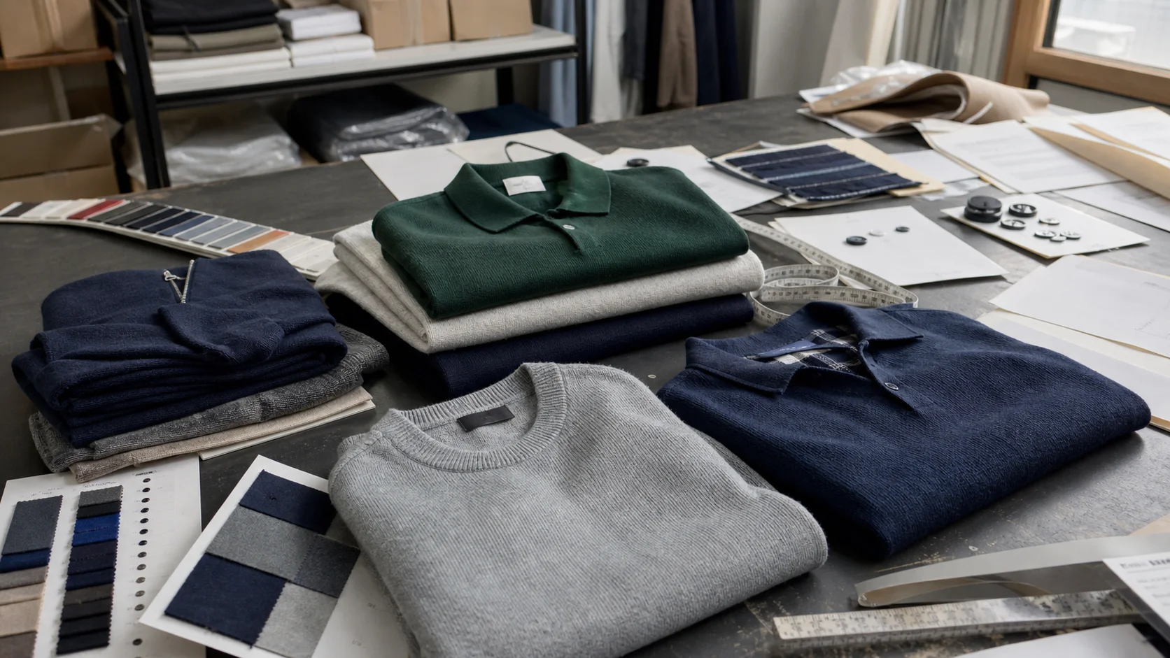 Low-MOQ Knitwear for Corporate Team Orders