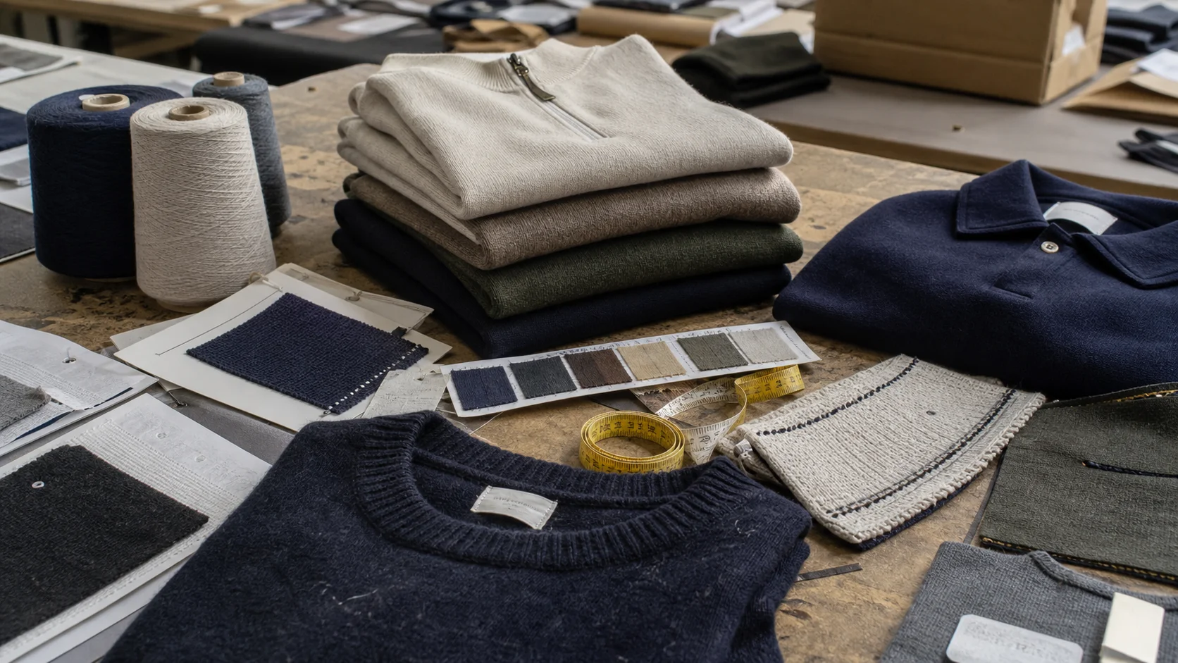 Low-MOQ Knitwear Production for Startup Brands