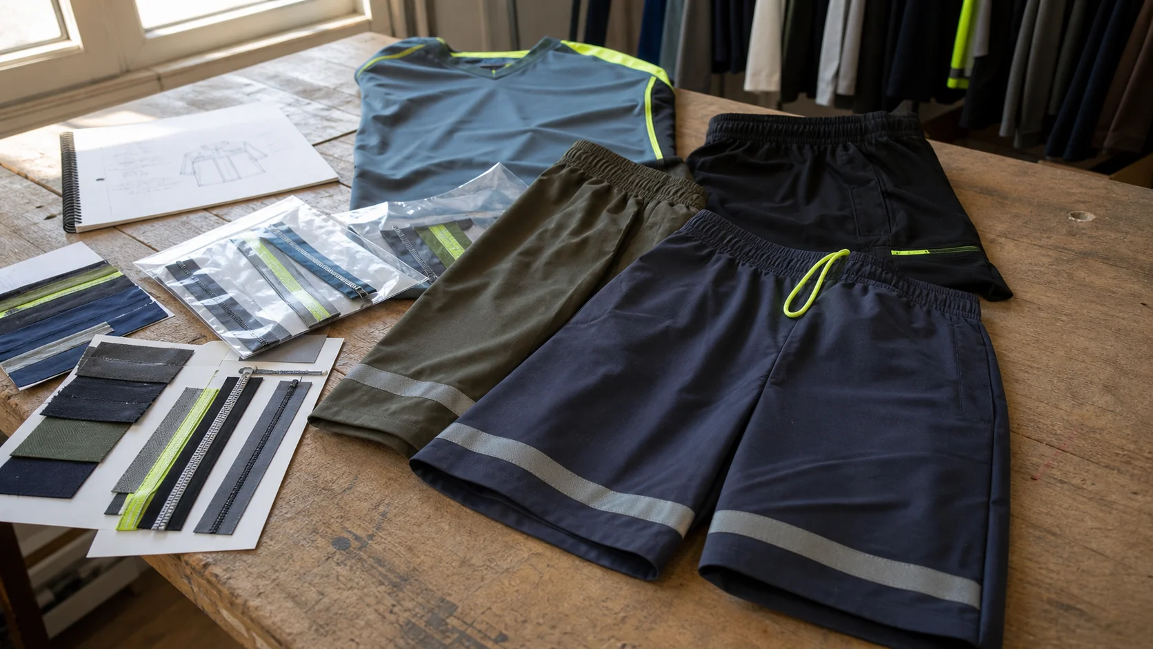 Low-MOQ Swimwear for Construction Crews