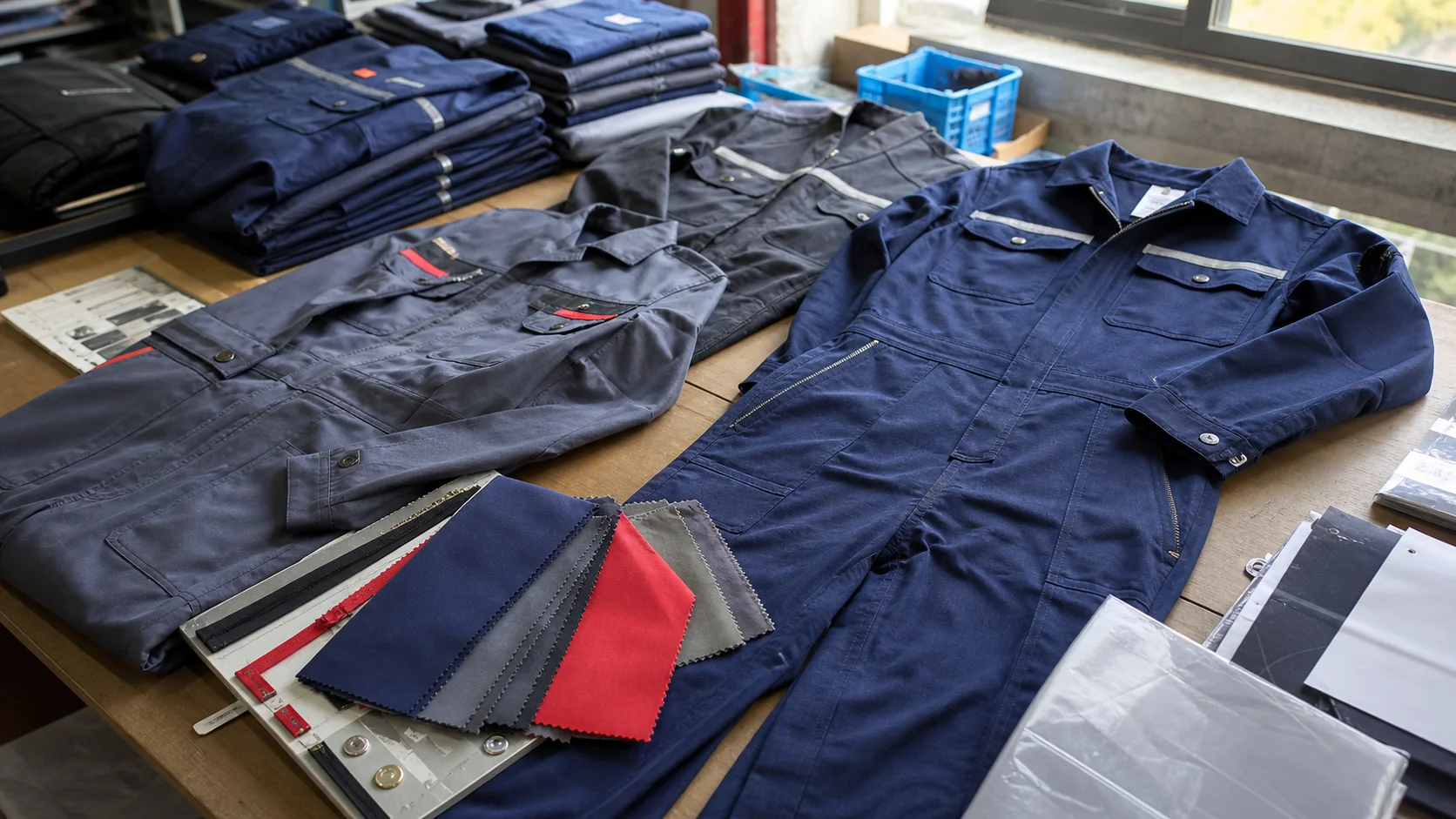 Mechanic Coverall Size Grading for Factory Orders