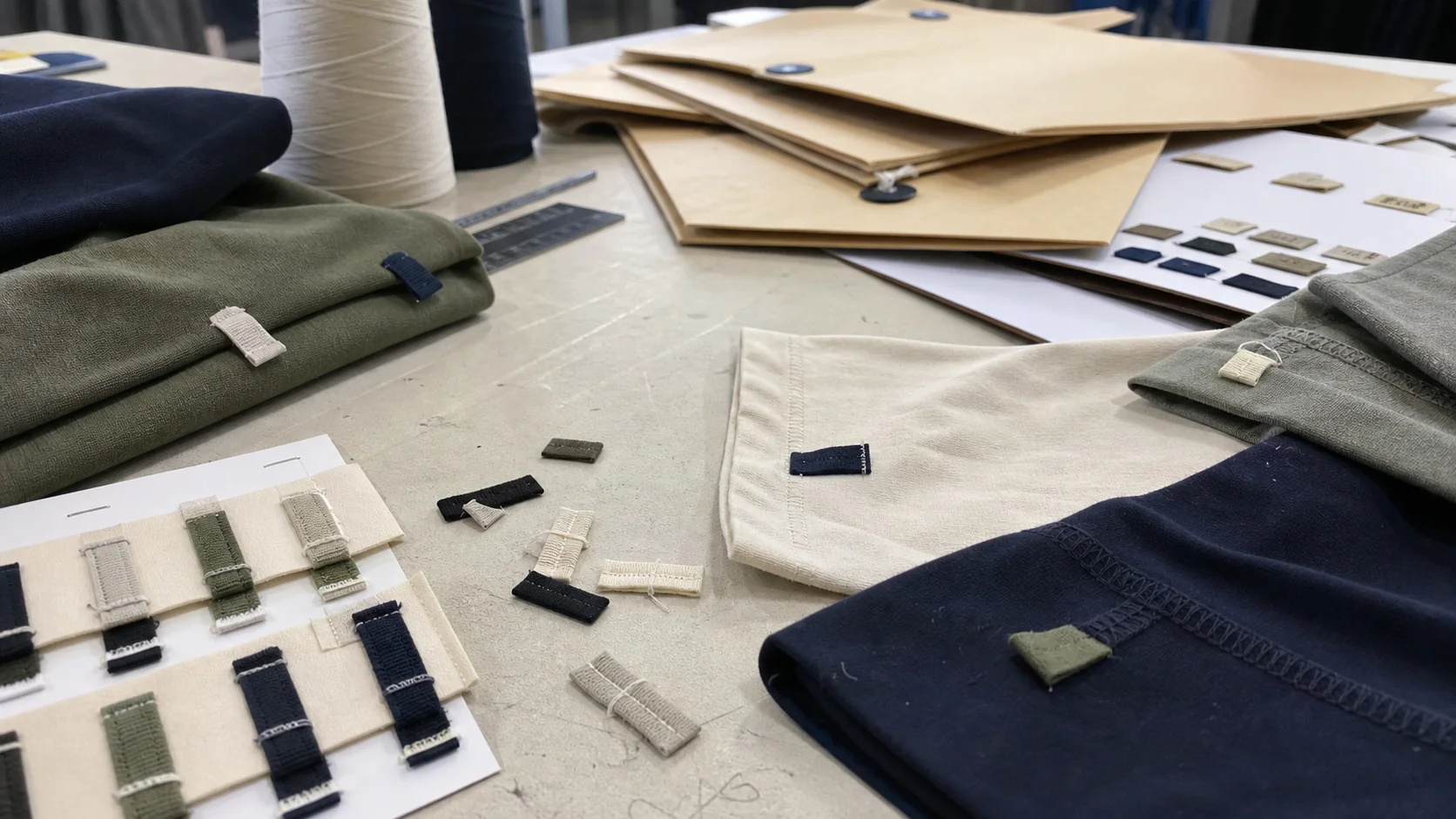 Micro Embroidery Tabs: Buyer Production Control Brief