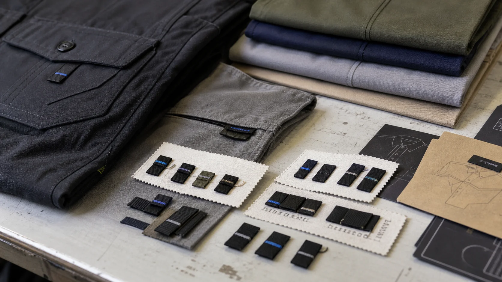 Micro Embroidery Tab QC Checklist for Security Contractors