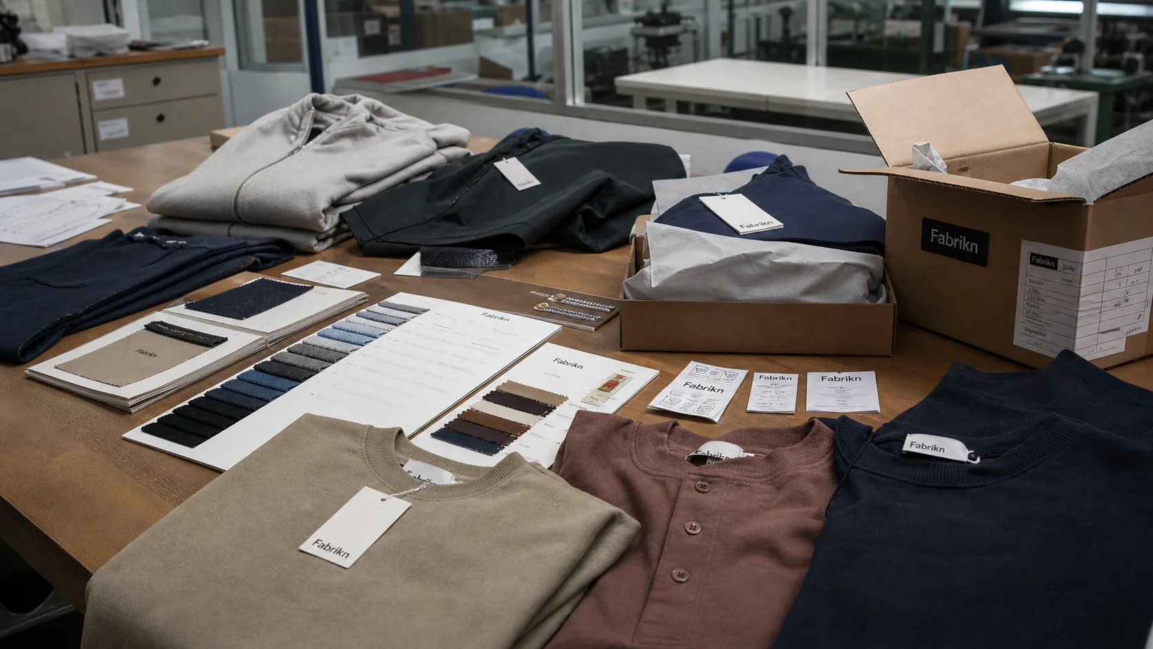 Sampling Process for Clothing Manufacturer: Sample