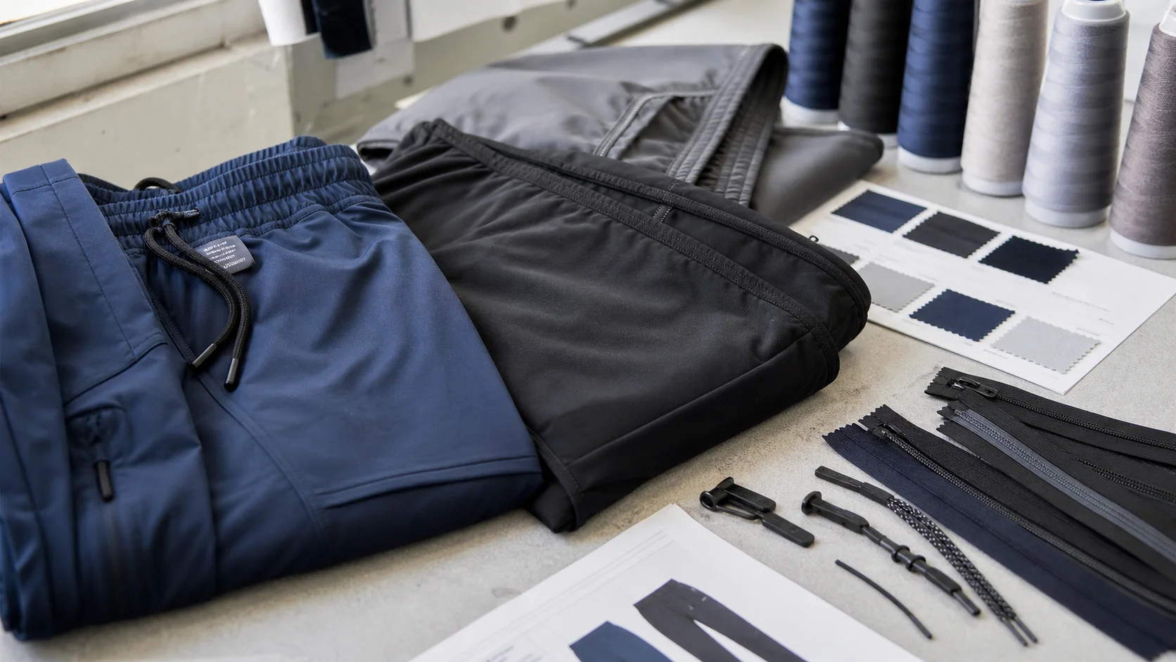 OEM Athletic Joggers Trim Sourcing for Street Brands