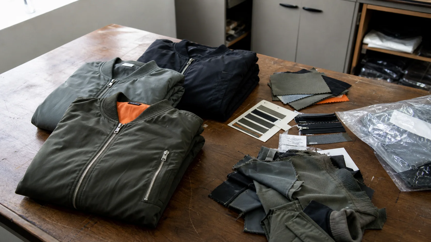 OEM Bomber Jacket Care Labels for Streetwear Buyers