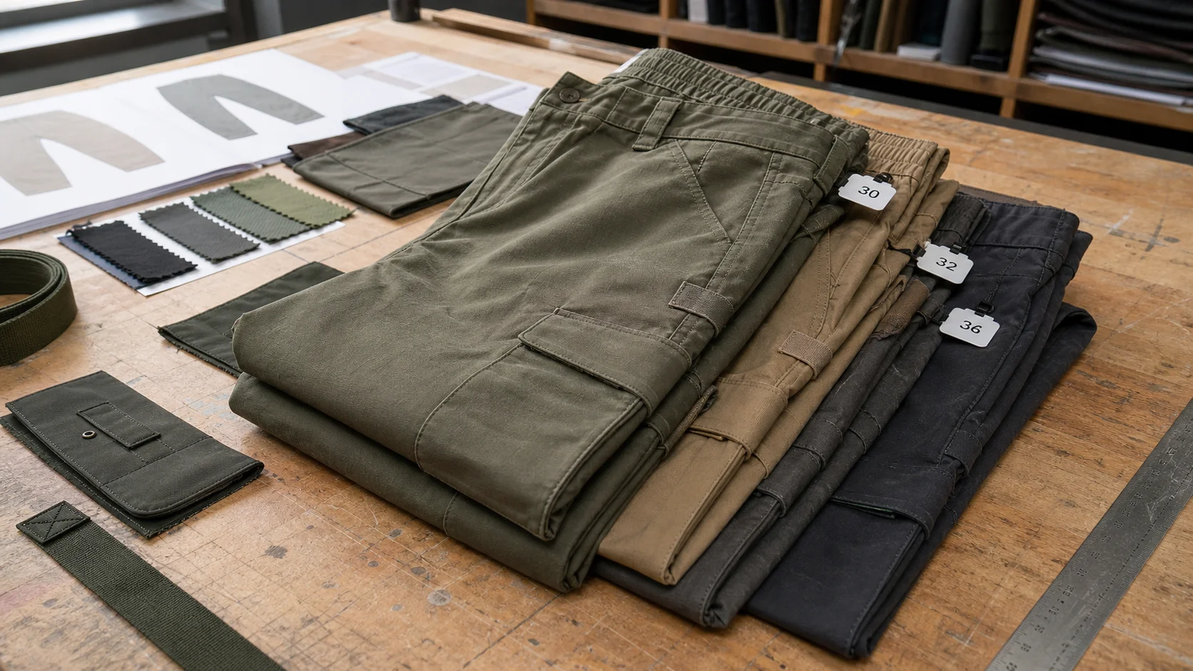 OEM Cargo Pants Size Grading for Tactical Distributors