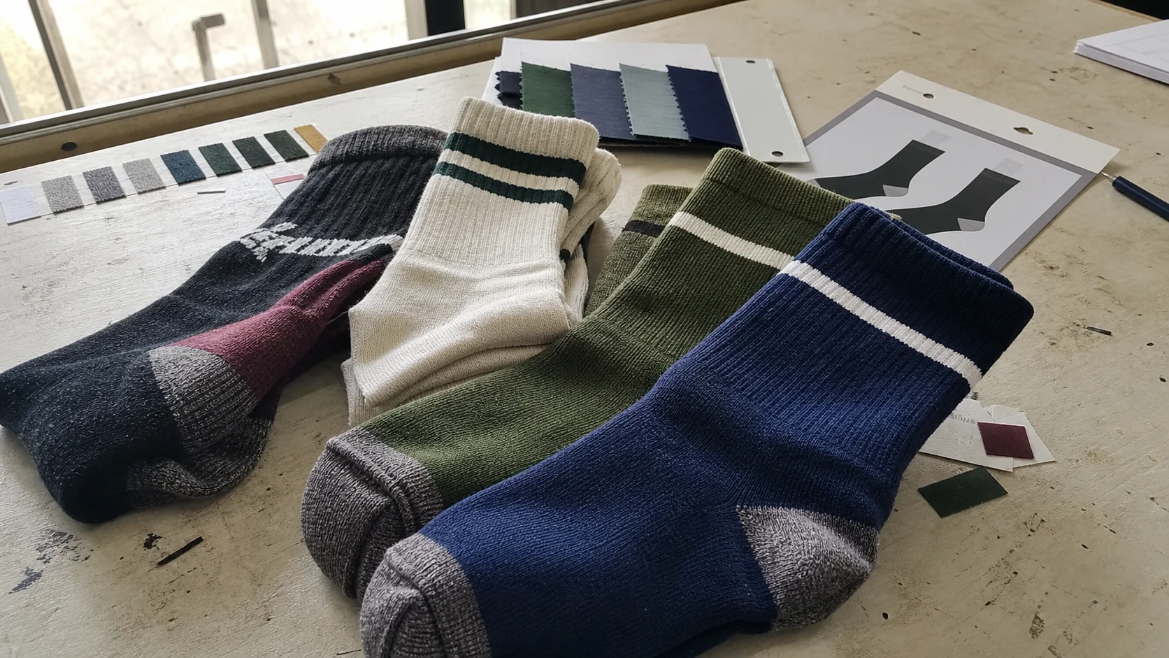 OEM Custom Socks for Team Fundraising Shops