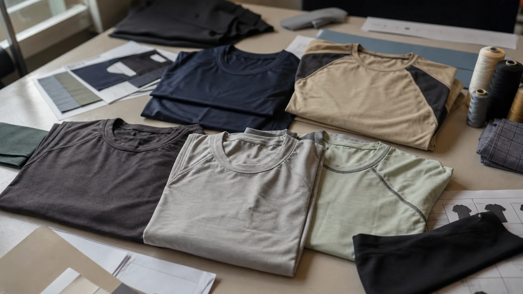 OEM Cut and Sew T-Shirts for Sportswear Brands