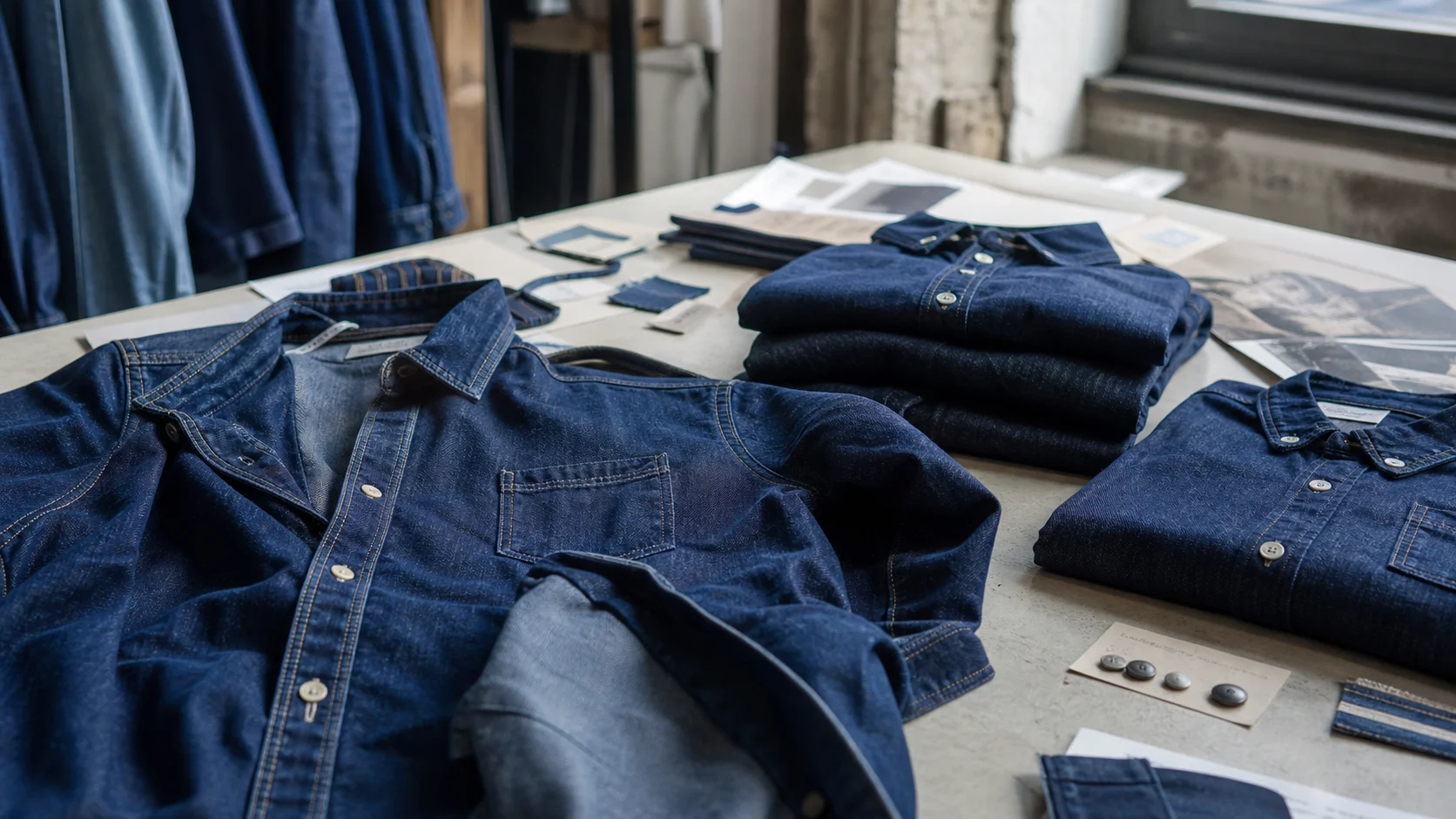 OEM Denim Shirts for Retail Workwear Buyers