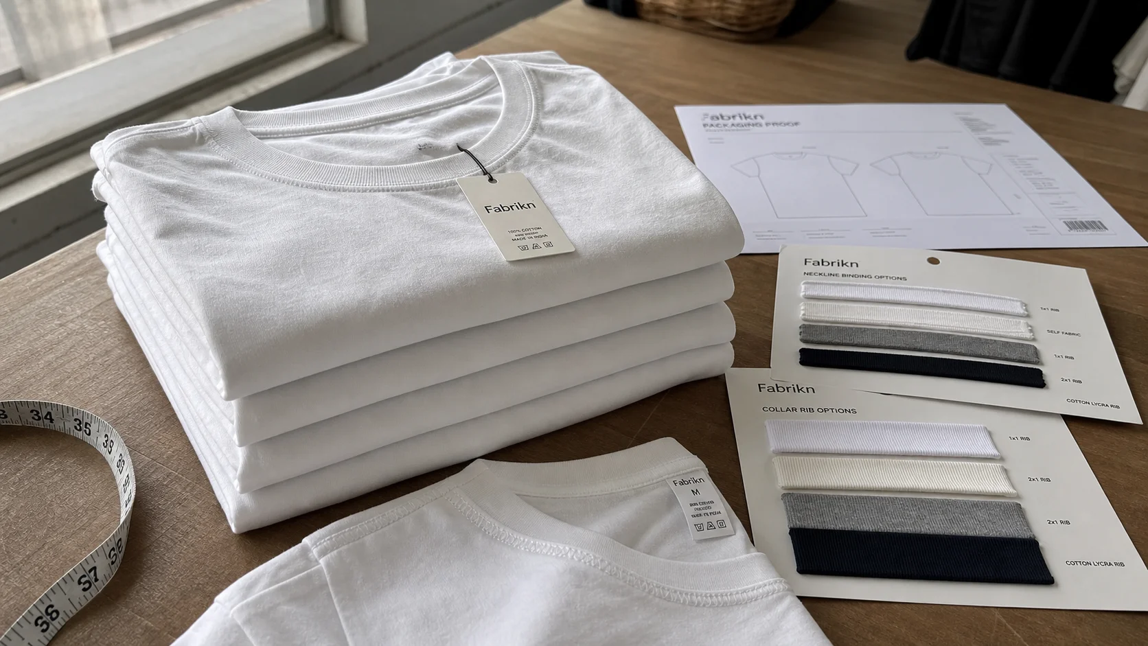 OEM Fitted Tees: Trim Sourcing for White Label Launches