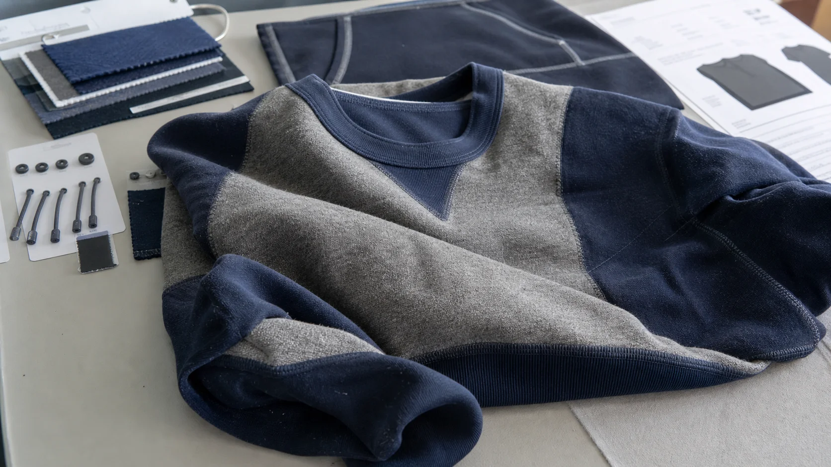 OEM Fleece Sweatshirts Tech Pack Review for Buyers