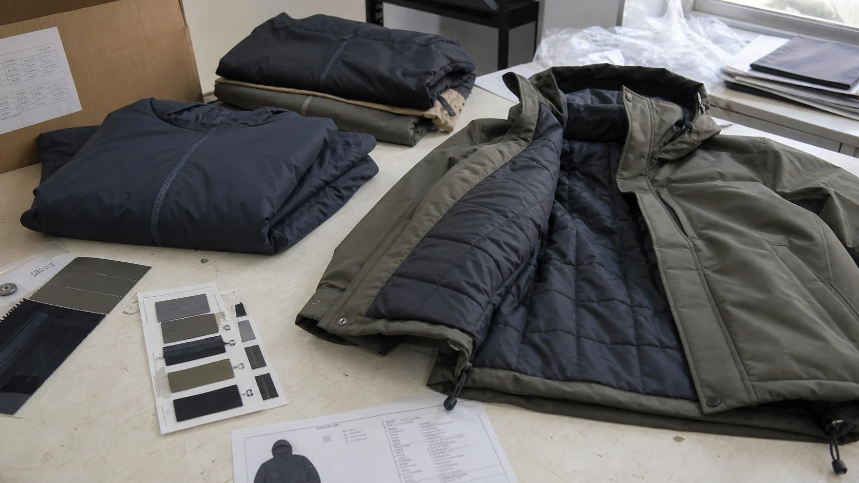 Bulk Recycled Jackets With Trim Sourcing Options