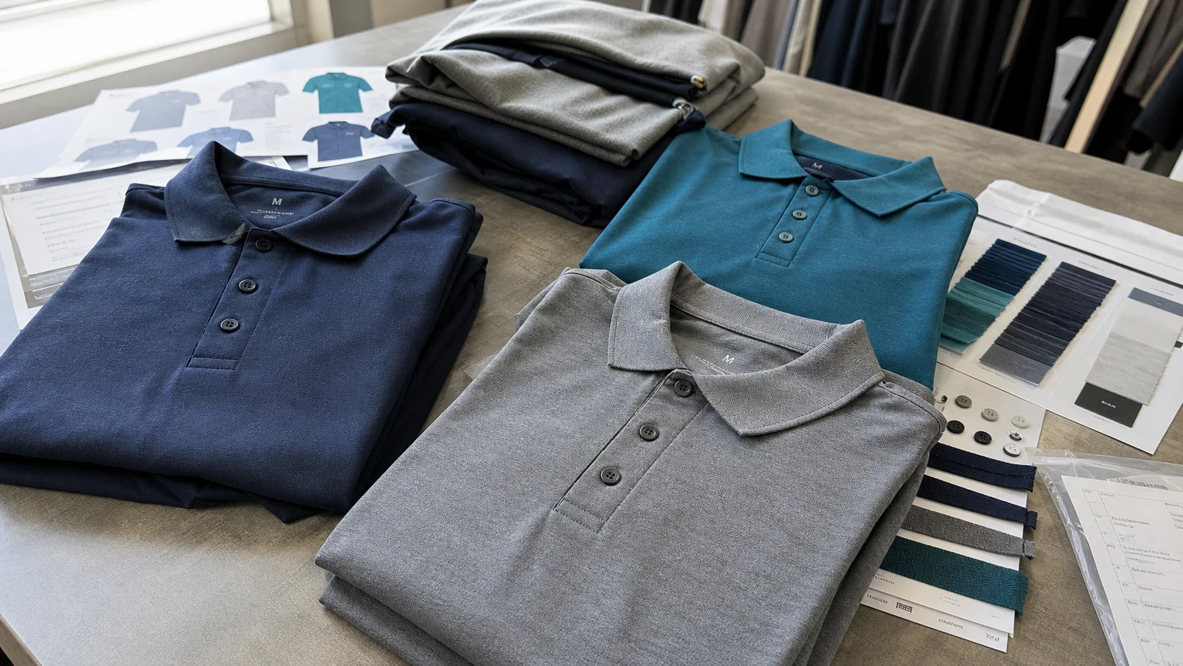 OEM Performance Polos for Tech Campus Uniform Orders