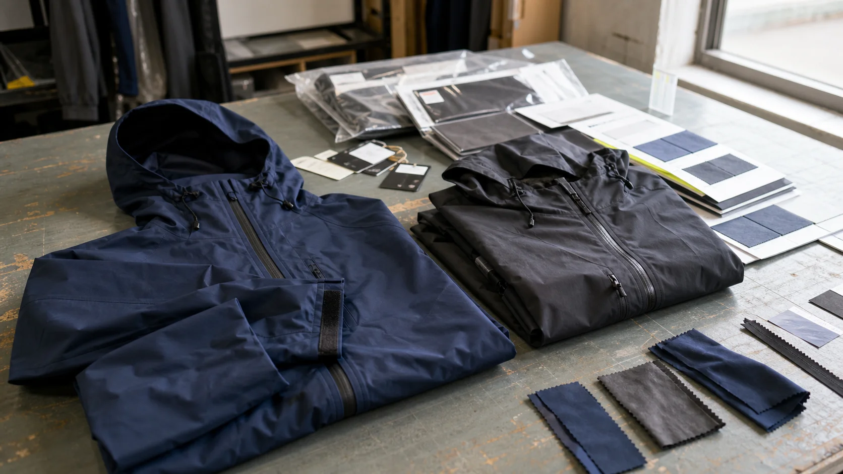 OEM Rain Jackets for Logistics Fleets: Fit Samples