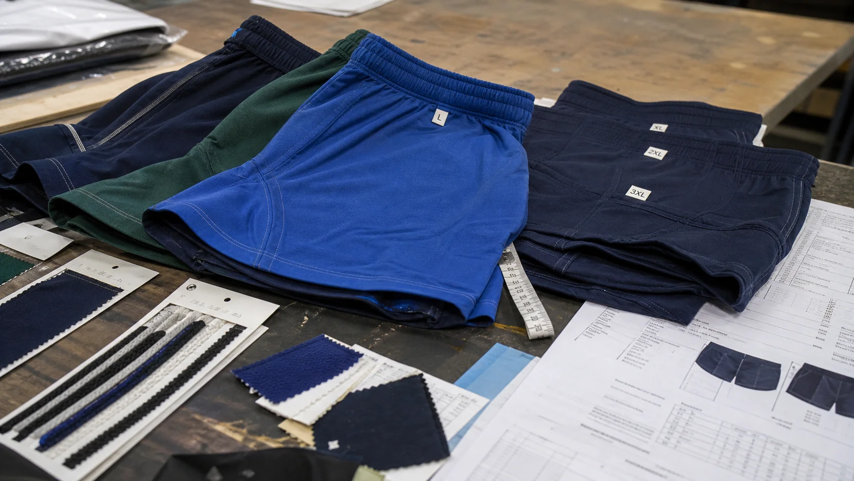 OEM Rugby Shorts Size Grading for Club Buyers
