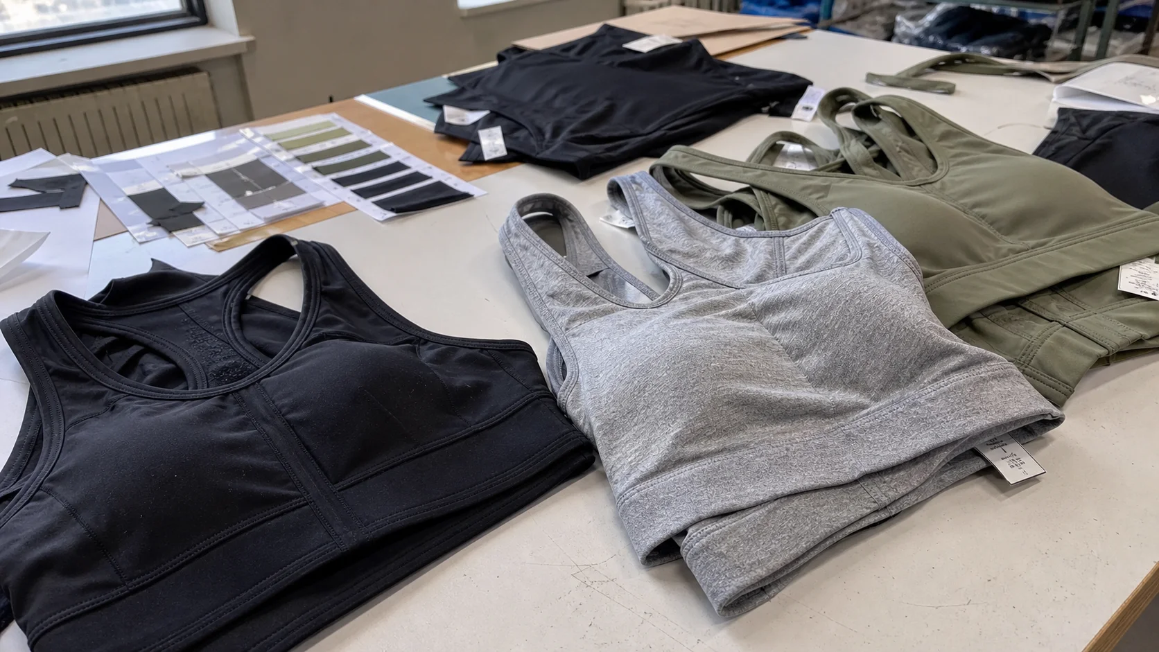 OEM Sports Bra Fit Samples for Activewear Brands