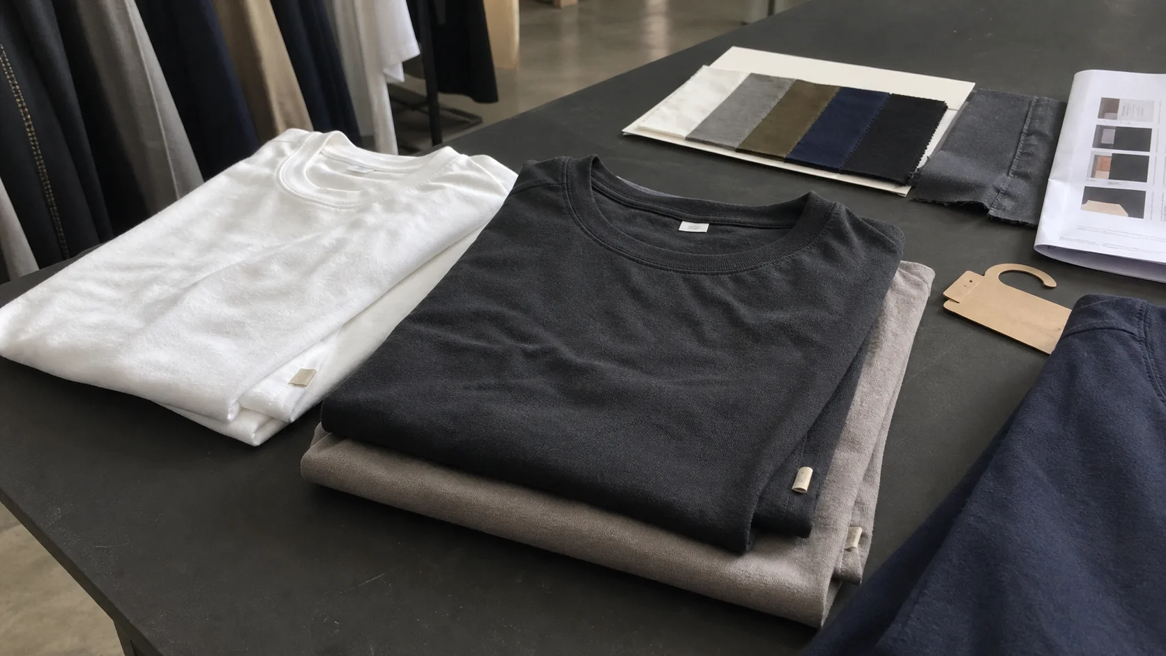 OEM Tees with Woven Labels for Launches