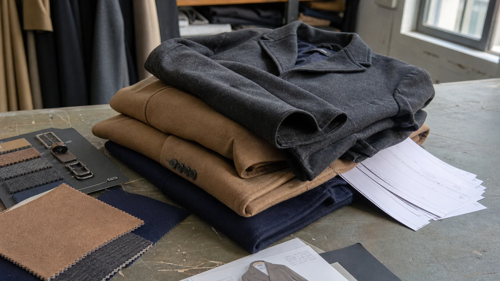 OEM Topcoats With Size Grading for Luxury Buyers