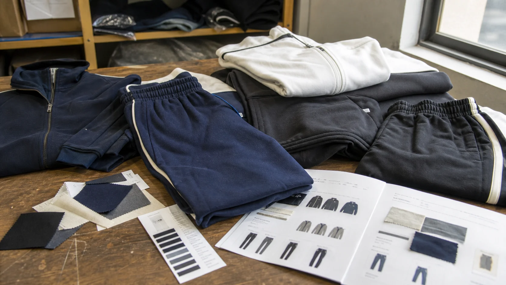 OEM Tracksuits With Size Grading for Academy Orders