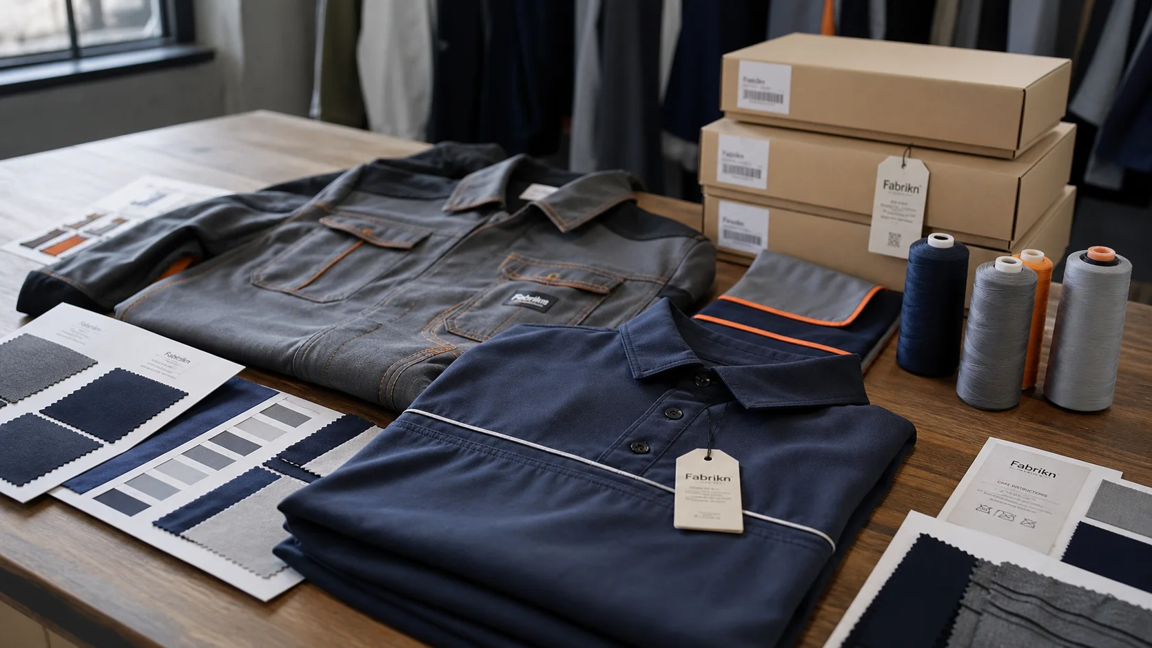 Barcode and Price Labels for Apparel Packaging