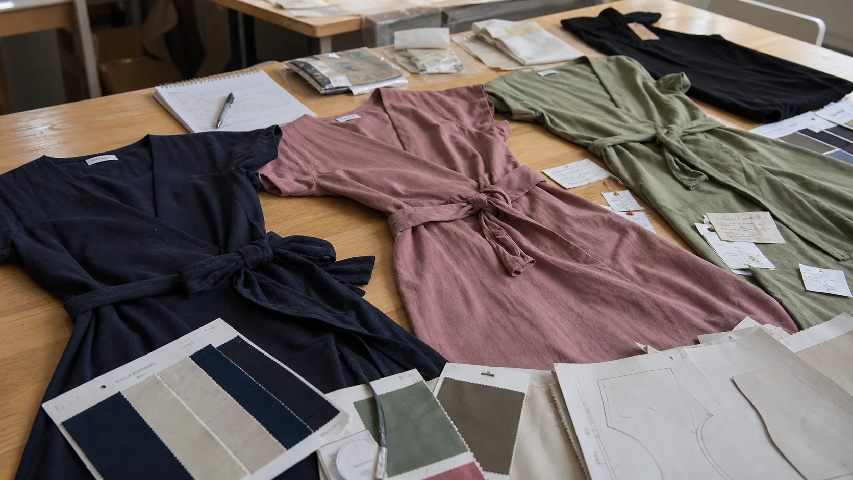 Buy OEM Wrap Dresses With Fabric Testing