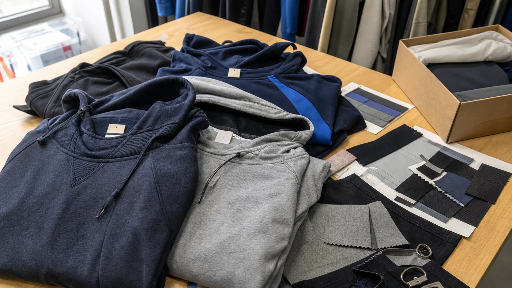 Order Custom Athletic Team Hoodies With Fabric Testing