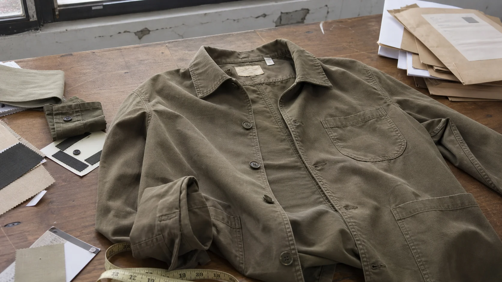 Organic Cotton Work Jacket Wash Test for Buyers