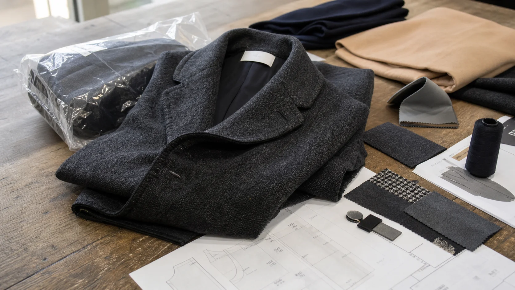 Overcoats for Ecommerce Brands: Low-MOQ Production