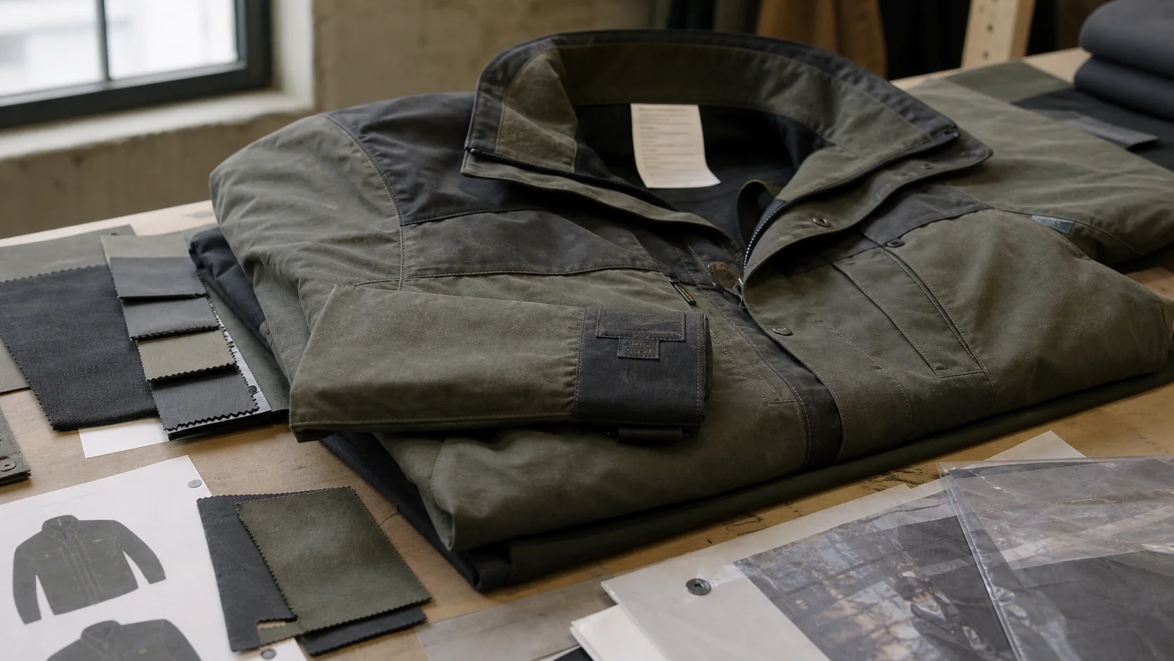 Plant-Based Wax Finish Capability Sheet for Security Jackets