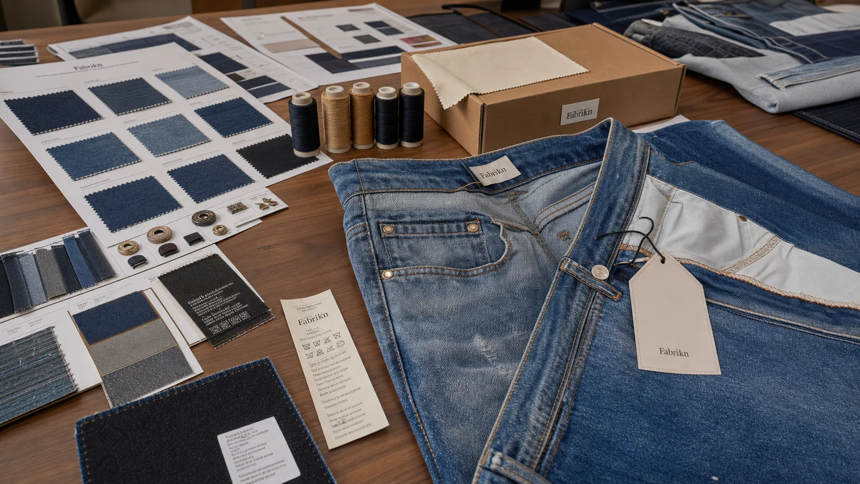 Denim Wash Recipe Control for Premium Brands