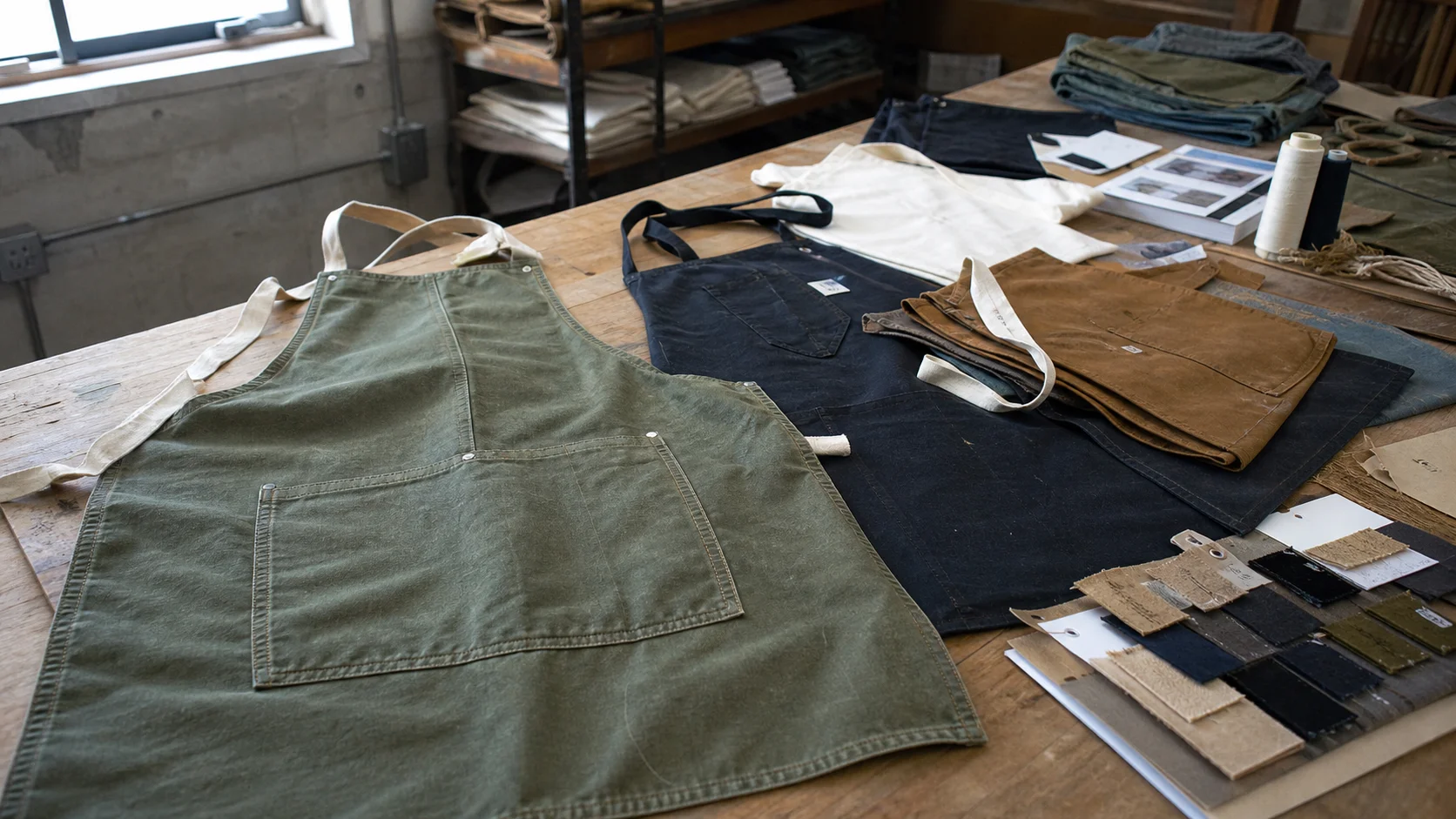 Private Label Apron MOQ Pricing for Cafe Distributors