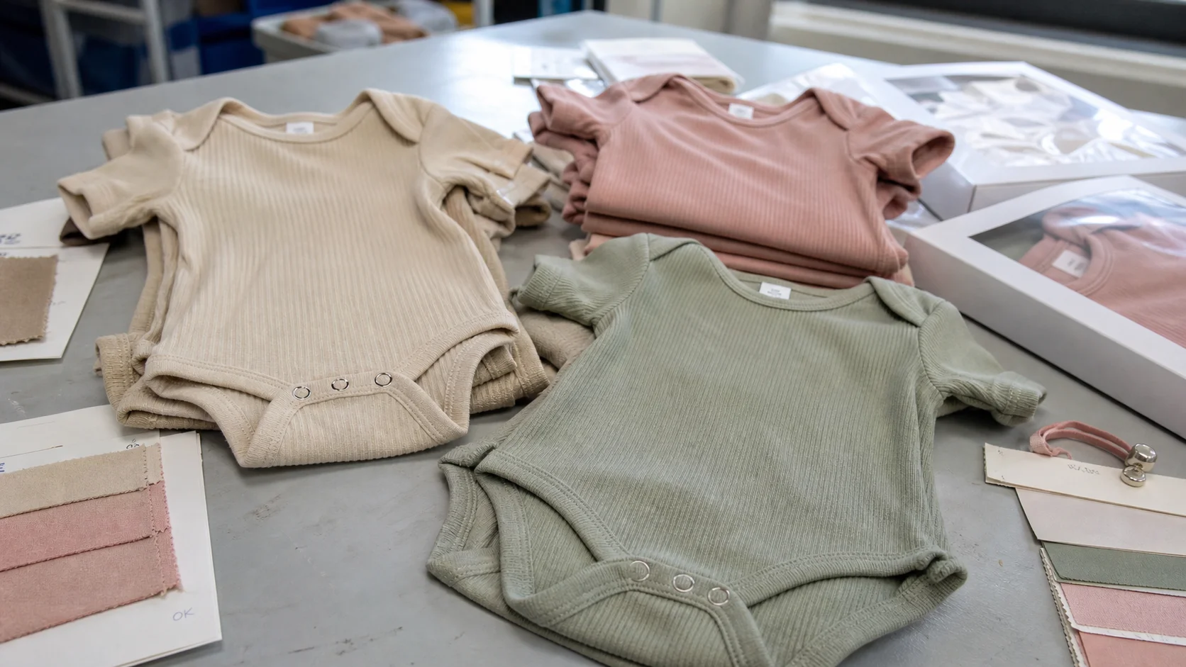 Private Label Babywear Bodysuits for Gift Shop Buyers