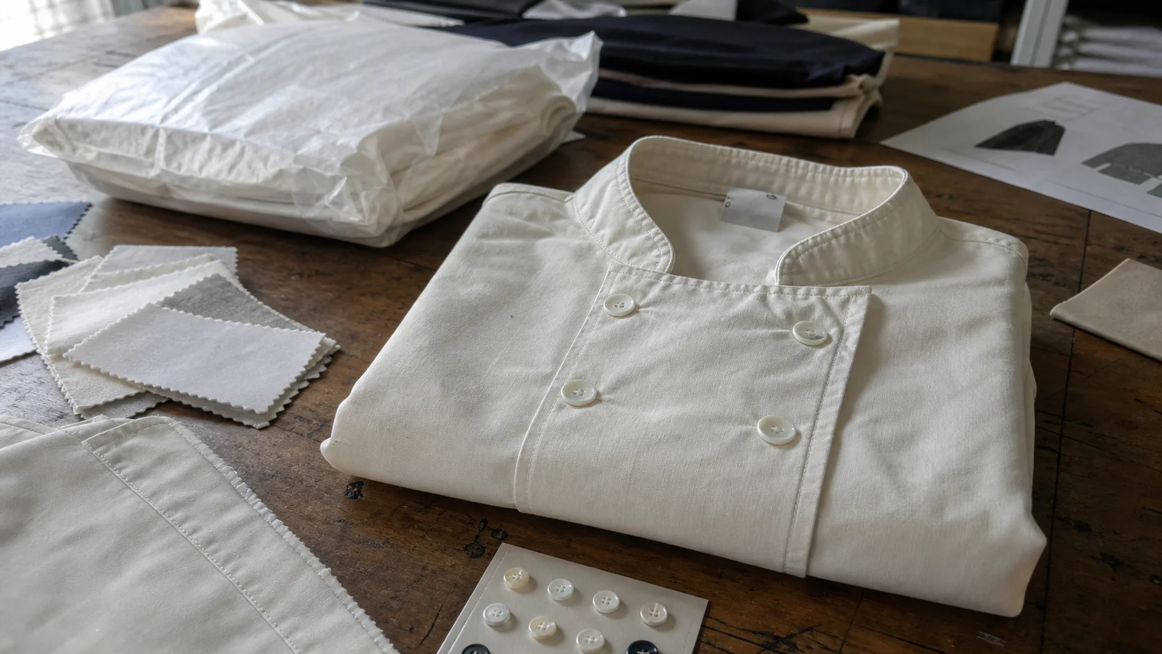 Private Label Chef Coats for Hotel Staff Orders