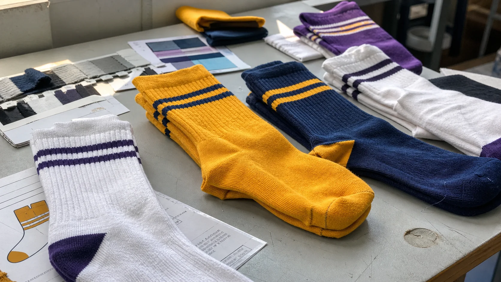 Private Label Custom Socks for School Spirit Stores