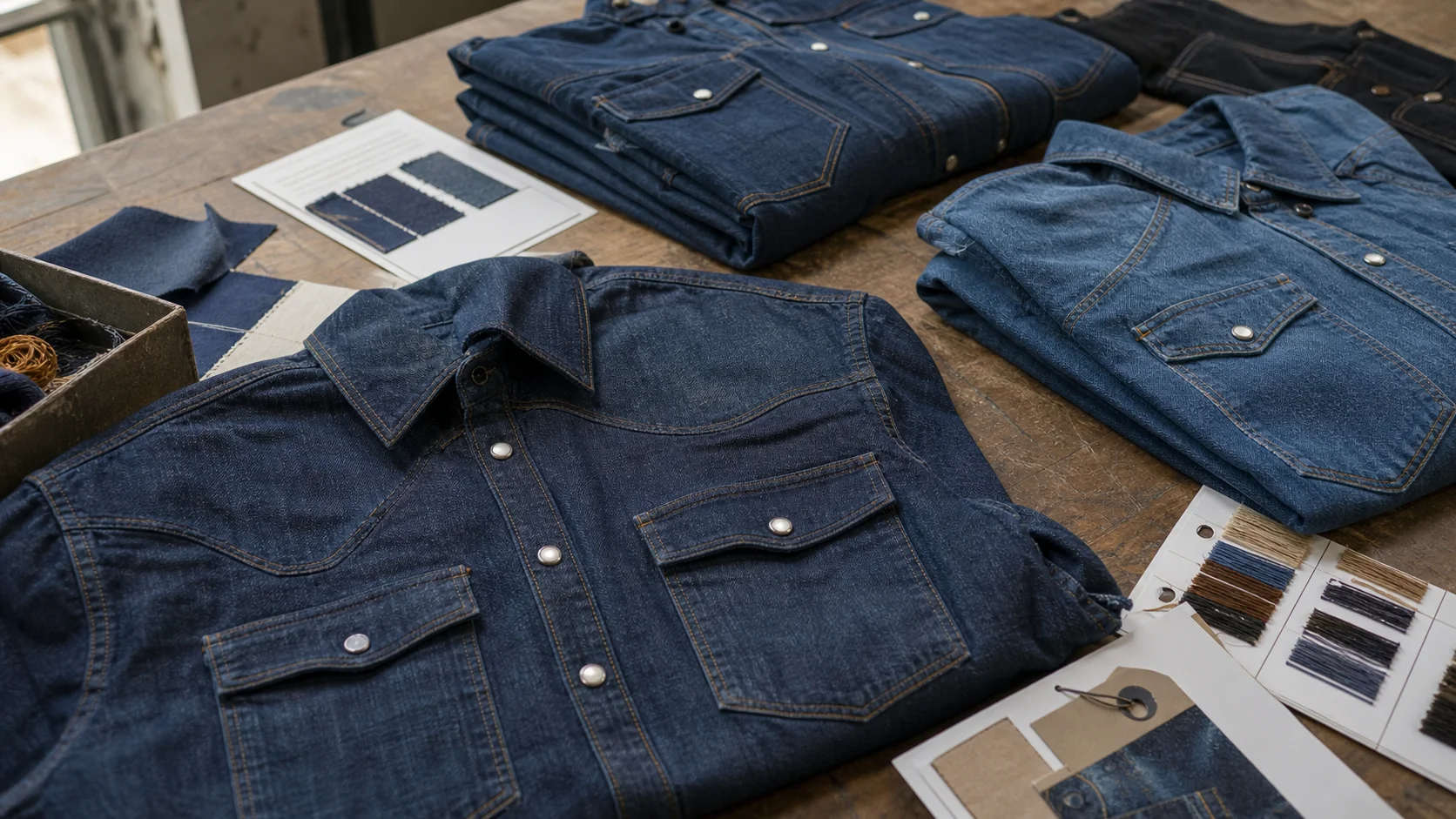 Private Label Denim Shirts for Westernwear Labels