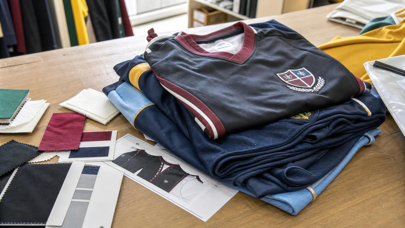 Private Label Embroidered Jerseys for Club Orders