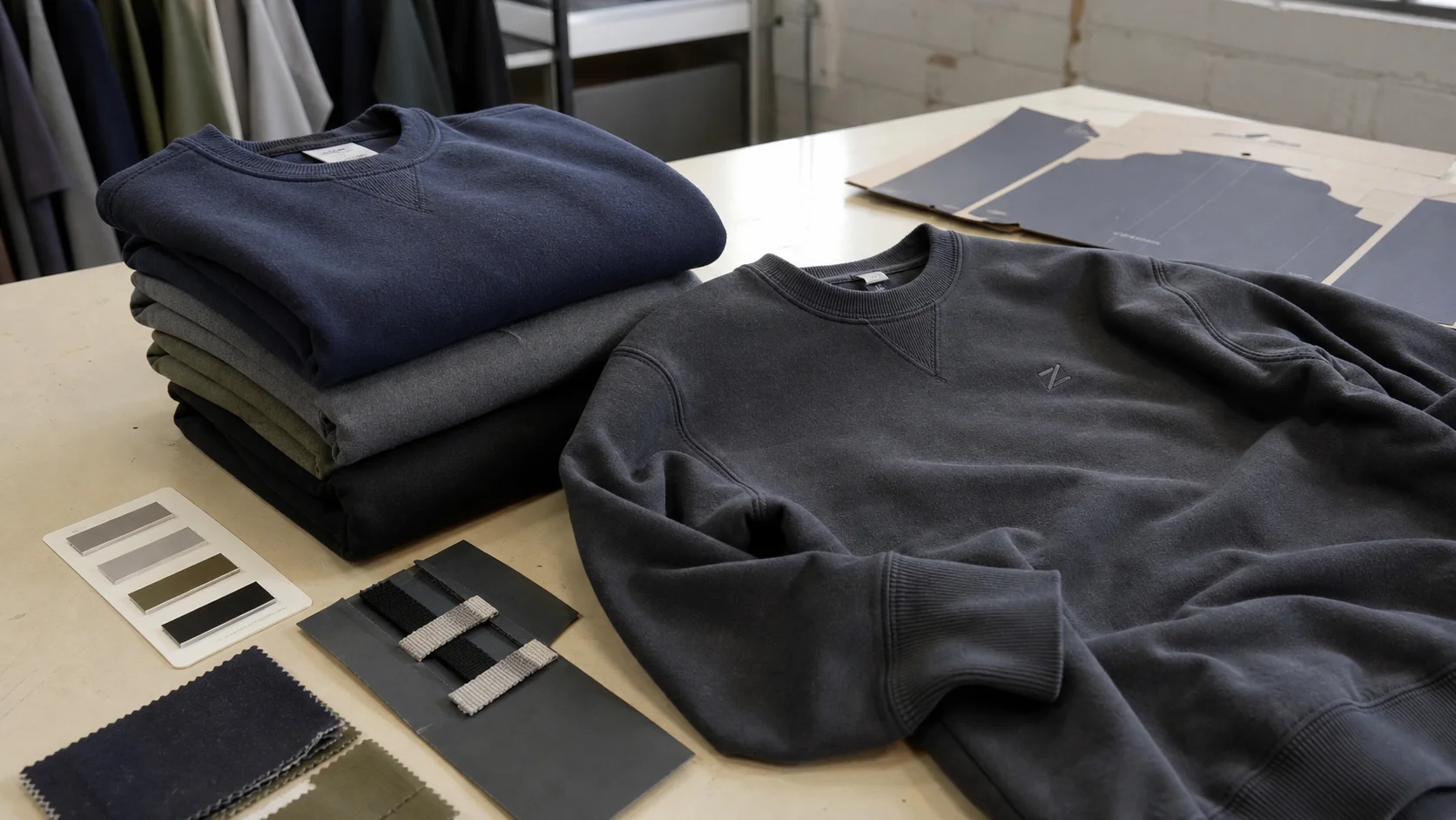 Private Label Embroidered Sweatshirts for Gym Retail