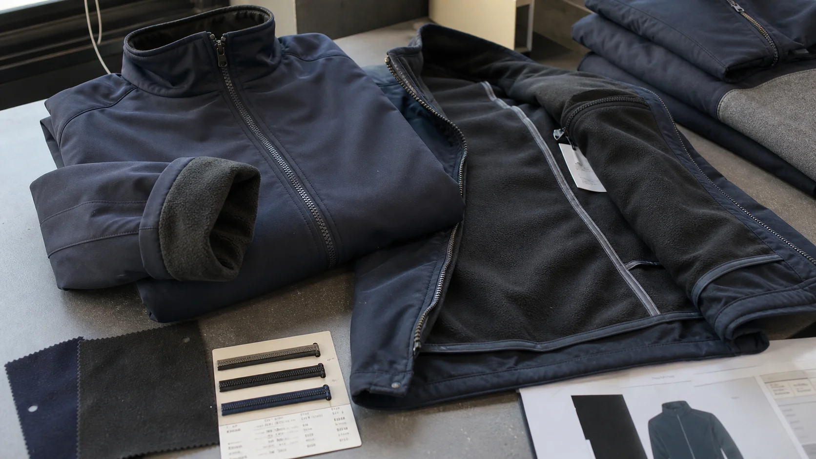 Private Label Fleece-Lined Jacket Lead Time
