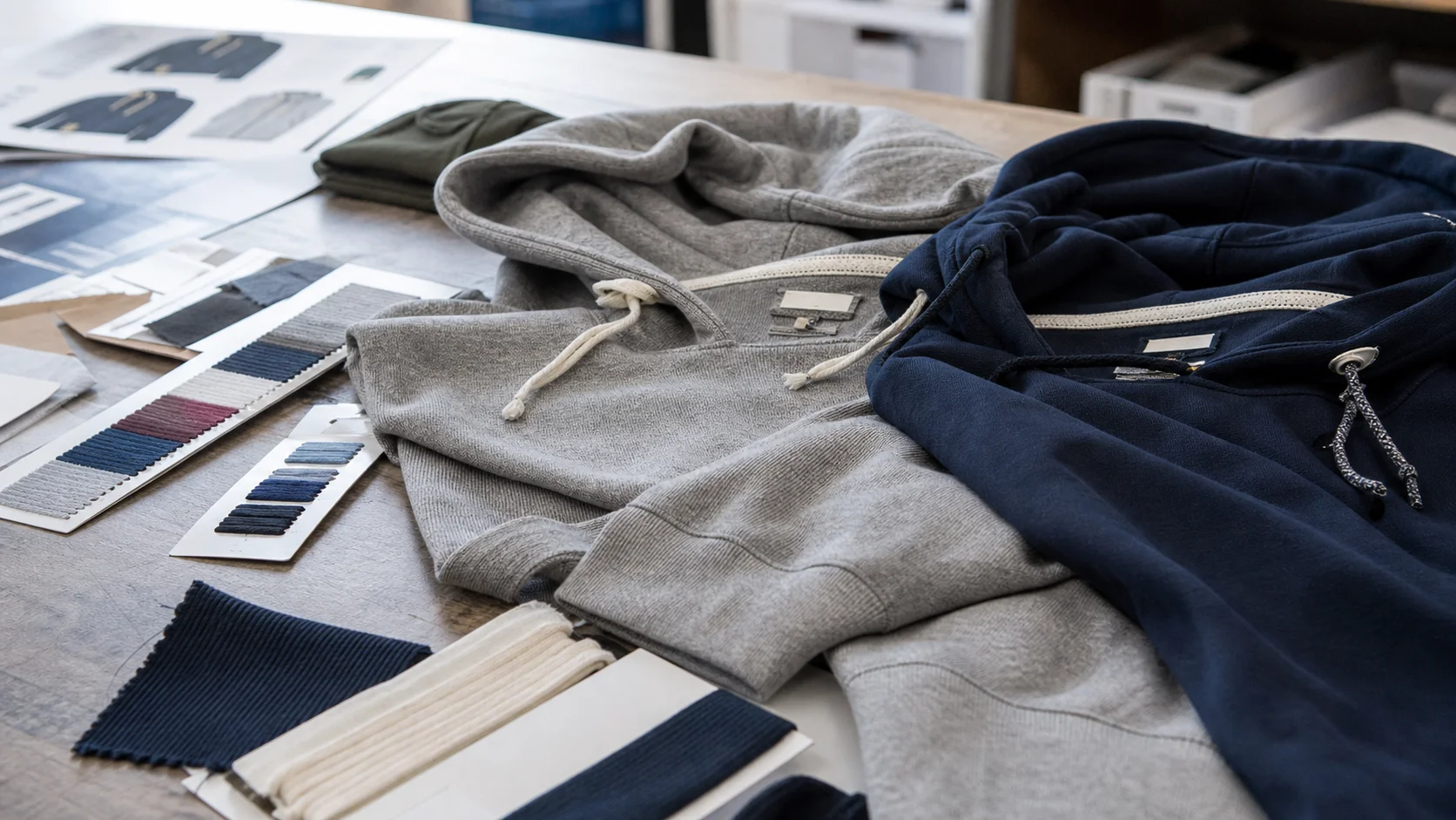Private Label Hooded Sweatshirt Trim Sourcing for University