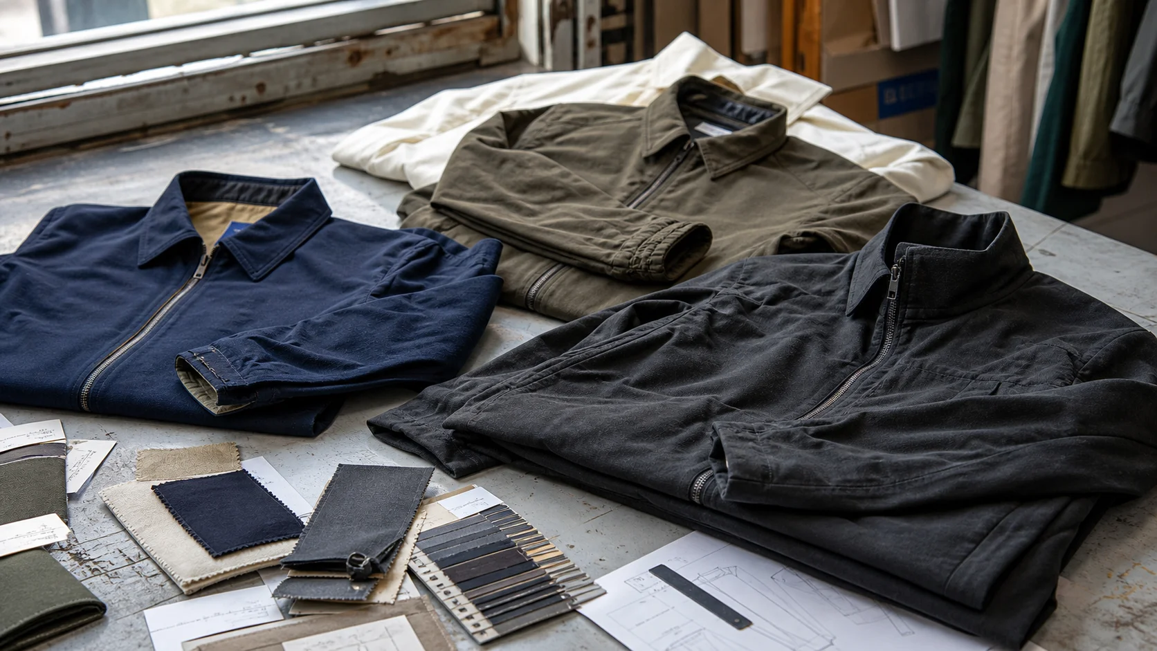 Private Label Jacket Fit Samples for Launch Orders