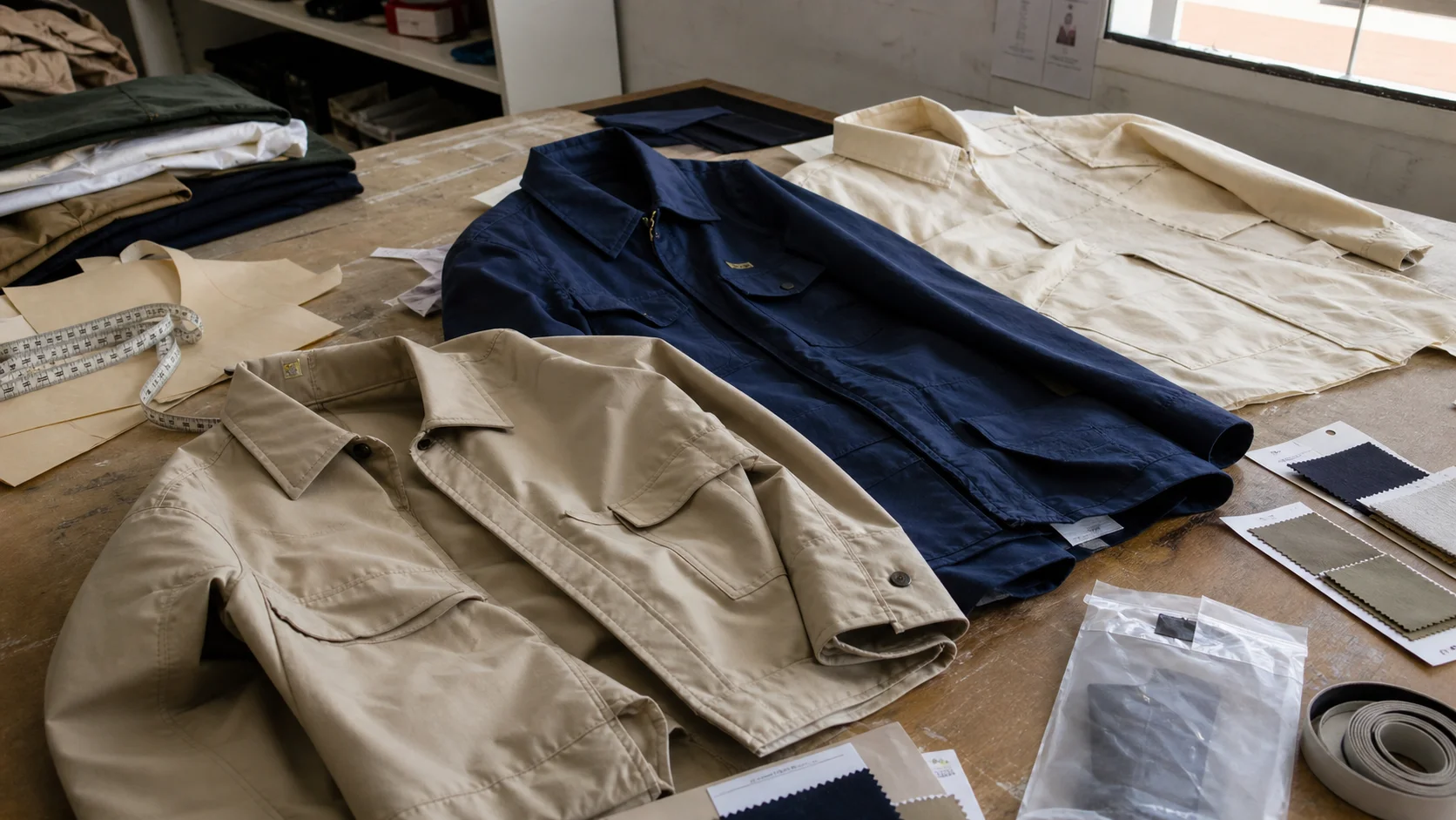 Private Label Jacket Fit Samples for Resort Buyers